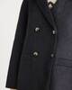 Ganni Jacket Wool Midi Phantom  38