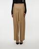 Vince Byxor Mid Rise Pleated Wide Leg Dune US 6 (EUR 38)