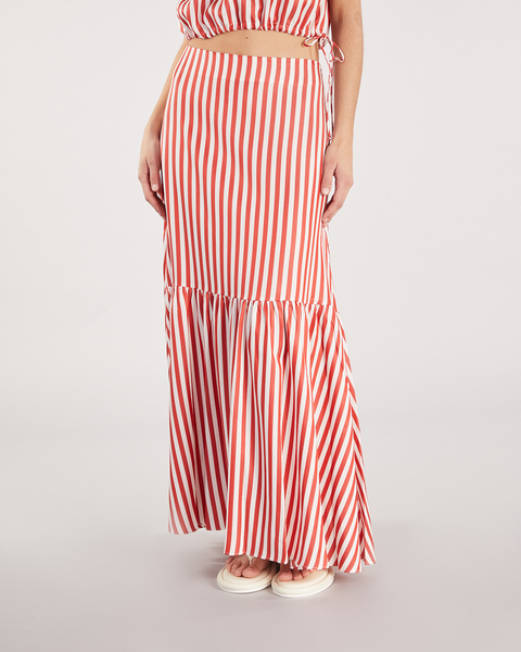 Skirt Minoo Stripe Röd 1