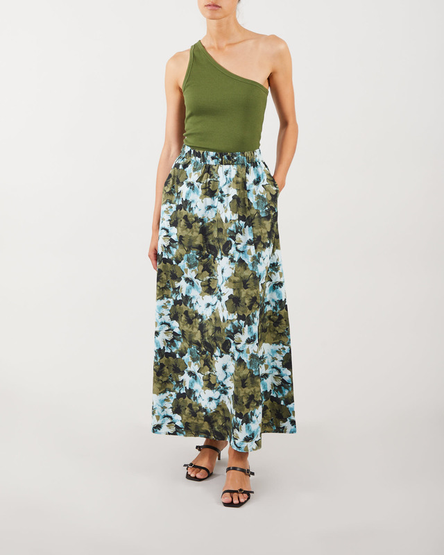 Gestuz Skirt BlishaGZ HW Blå 34