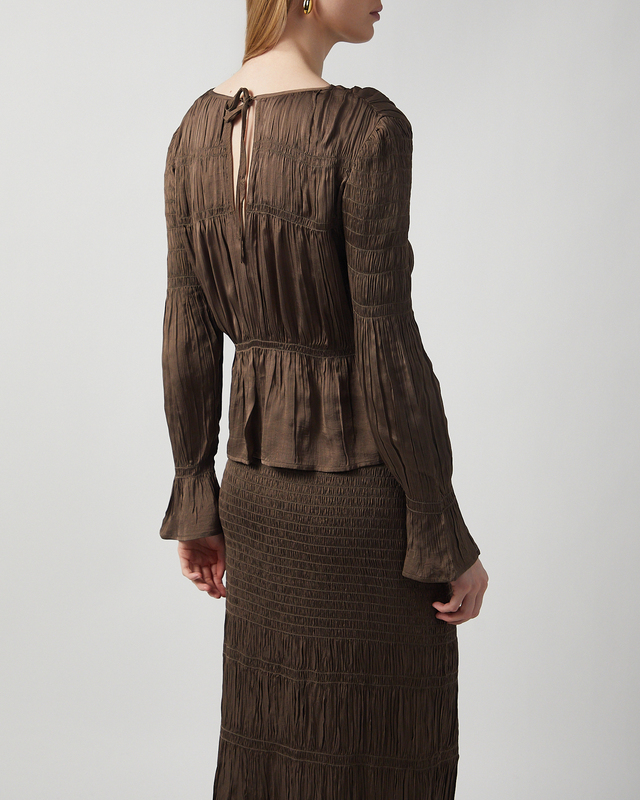 By Malene Birger Blouse Ovas Chocolate 42