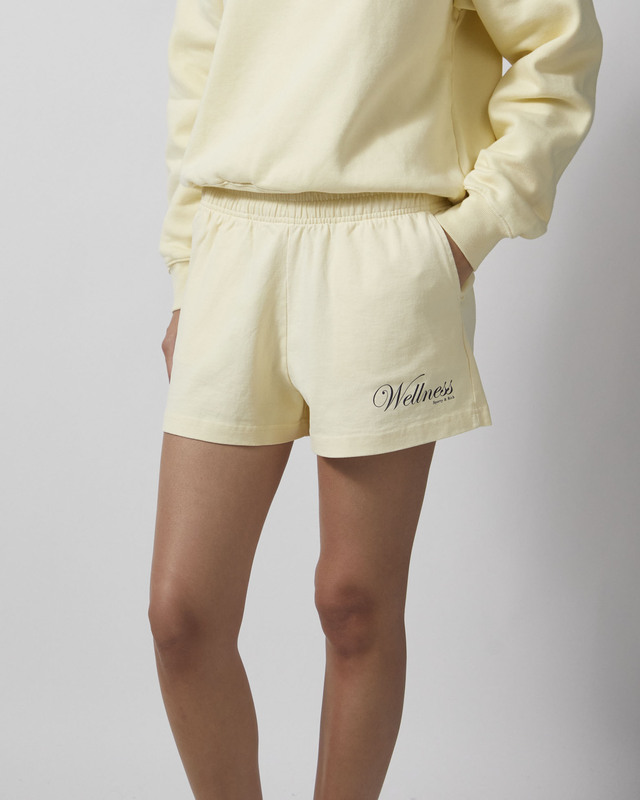 Sporty & Rich Shorts Avenue Disco Almond M