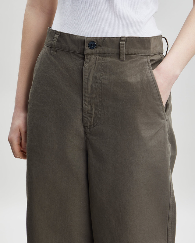 HOPE Byxor Neu Barrel-Leg Chinos Khaki 42