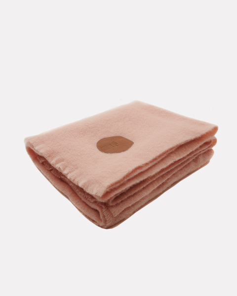 Wool Blanket Peach Light pink ONESIZE 1