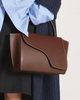 ATP Atelier Bag Arezzo Canella Contrast Stitch Brun ONESIZE