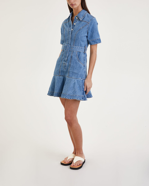 Klänning Maya Denim Dress Blå 2
