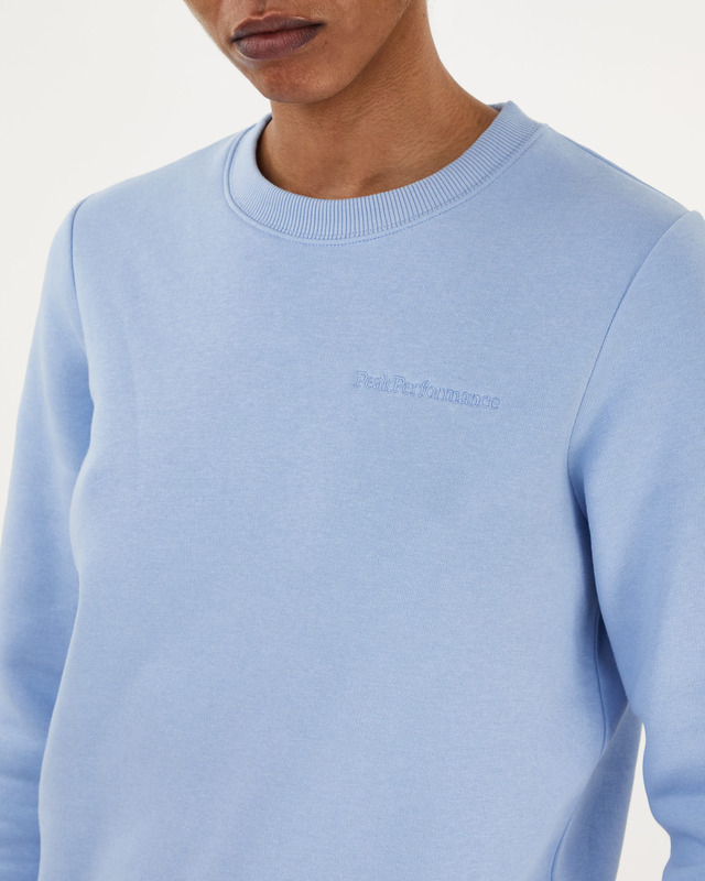 Peak Performance Tröja W Original Small Logo Crew Blå L