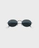 Ray-Ban Sunglasses Oval 51 Silver ONESIZE