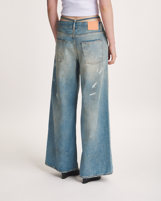 Acne Studios Jeans Regular Fit 2004 Ljusblå 34