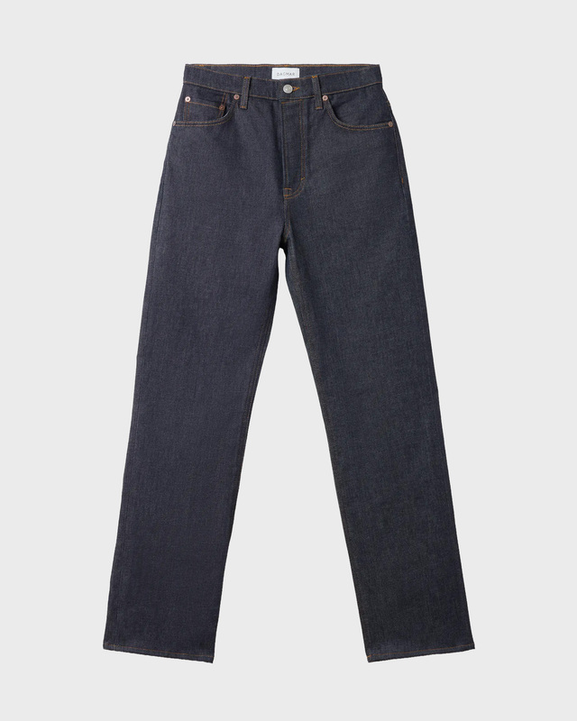 Dagmar Jeans Straight Leg Denim Raw blue W27/L32