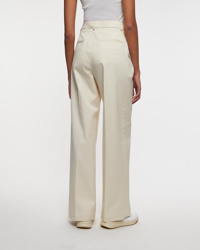 Moncler Byxor Tailored Cotton Gabardine Ljusbeige IT 40 (EUR 34)