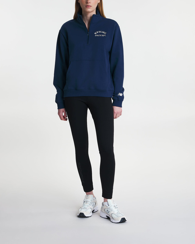 New Balance Tröja Sportswear's Greatest Hit Quarter Zip Navy XL