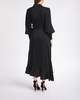 Zimmermann Silk Wrap Midi Dress Black 3 (L-XL)