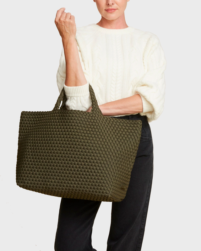 Naghedi NYC St Barths Large Tote Olivgrön ONESIZE