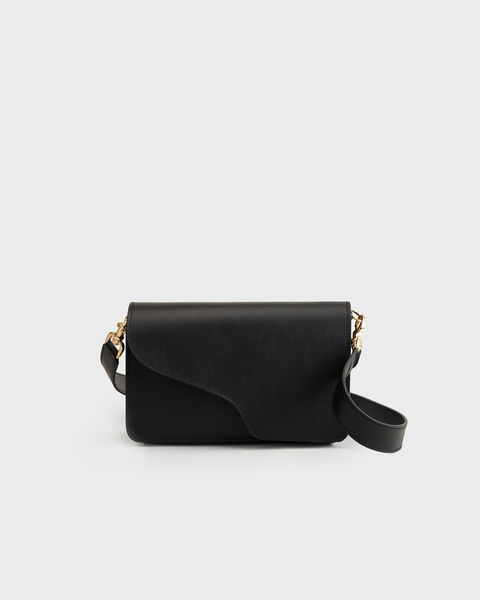 Väska Assisi Black Saffiano Svart ONESIZE 1