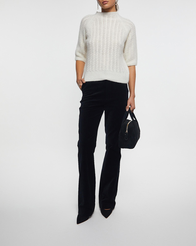 Wakakuu Icons Trousers Asti Velvet Black XS