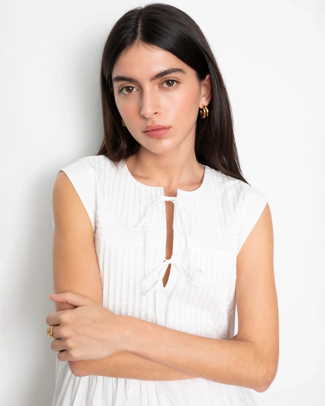 Camilla Pihl Topp Mavie White 34