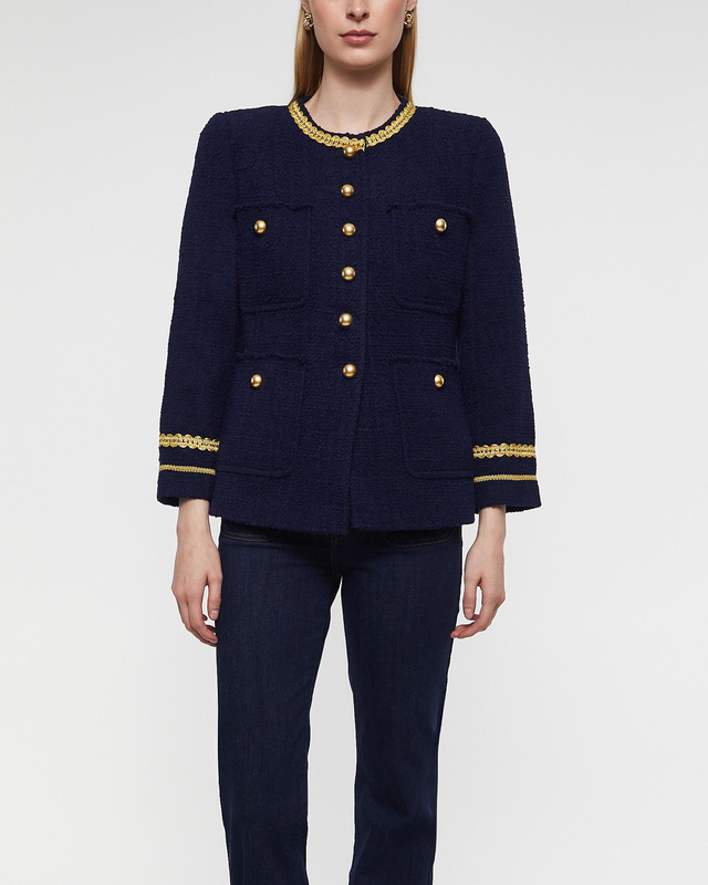 Andiata Kavaj Lila Bouclé Night 40