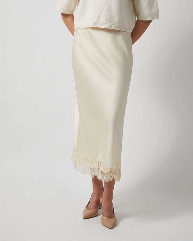 Wakakuu Icons Skirt Lior Lace Light yellow L