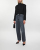 ROTATE Birger Christensen Jacka Boucle Crop Svart 40
