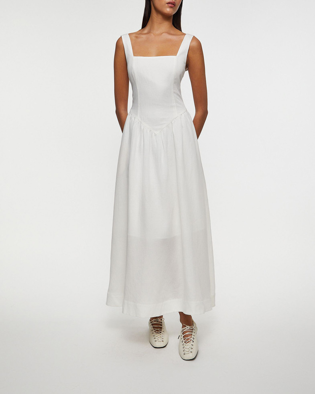 Wakakuu Icons Dress Ballina White L