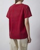Found T-shirt Wildlife Chenille Embroidered Burgundy XS
