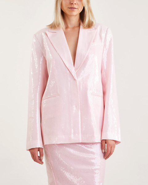 Blazer Sequin Rosa 1