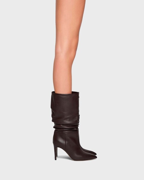 Boots Slouchy 85  Mörkbrun 2