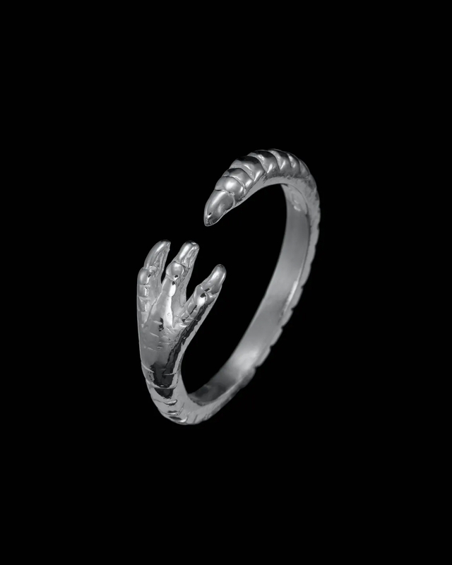 Maria Nilsdotter Ring Claw Novuelle  Silver M
