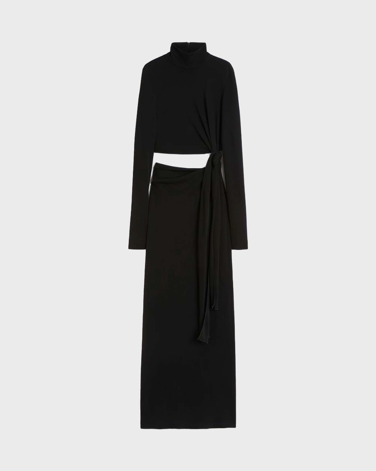 Sportmax Women's Black Dress Spxscout Jersey Xs