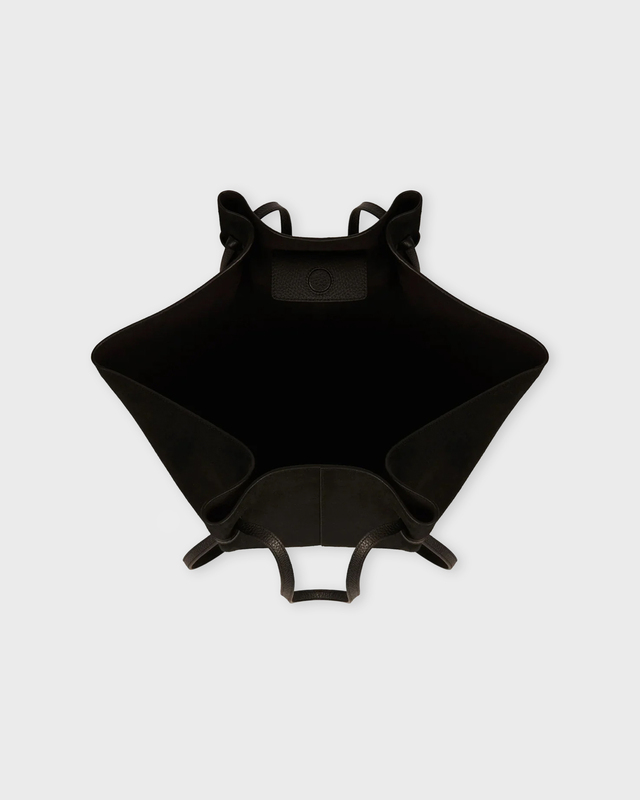 YUZEFI Bag Large Mochi Suede Black ONESIZE