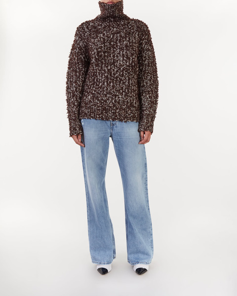 Sweater  FN-WN-KNIT000483 Brown 2