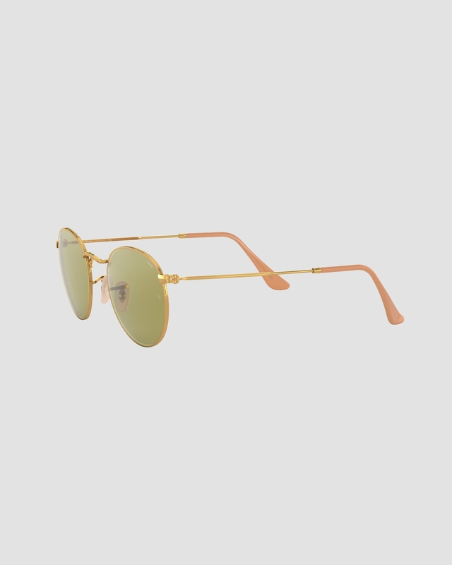 Ray-Ban Sunglasses Round Metal 50 Gold ONESIZE