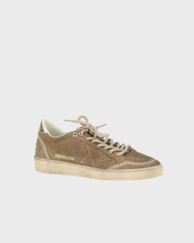 Golden Goose Deluxe Brand BALLSTAR SUEDE STAR AND NAPPA HEEL EUR 38