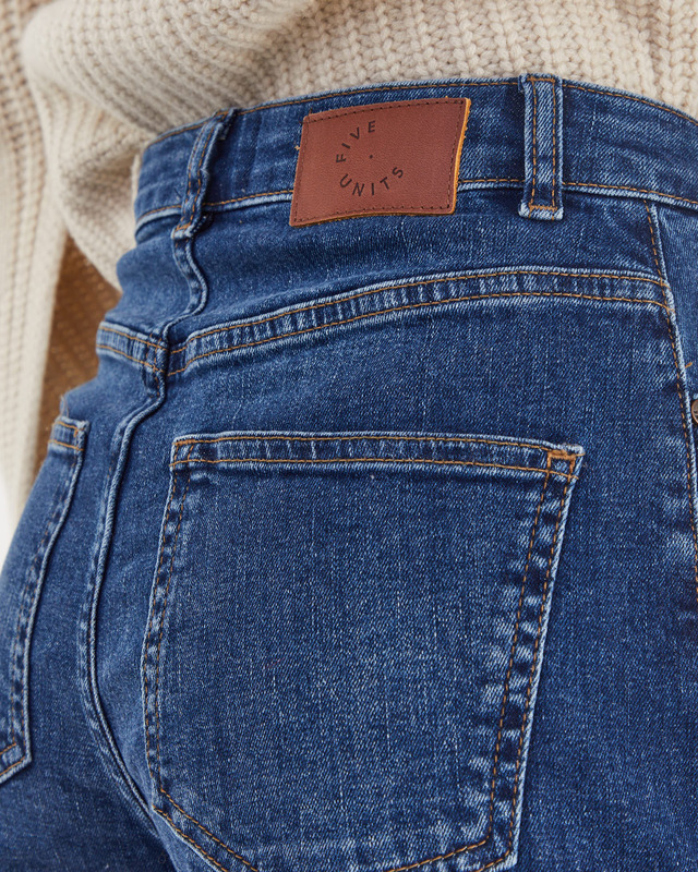 Five Units Jeans Iris Blå 27