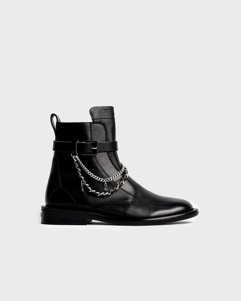 Boots Laureen High Silk Lambskin Black 1