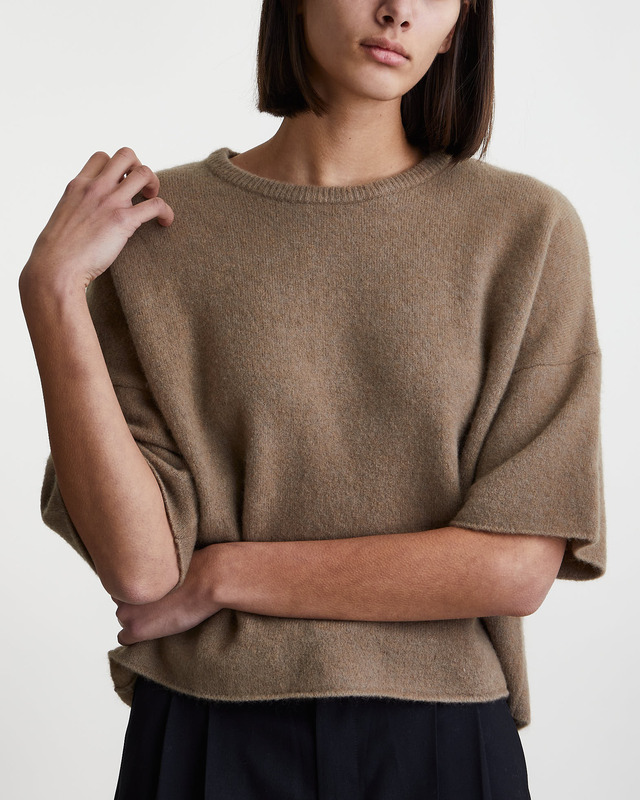 Filippa K Topp Yak Taupe M