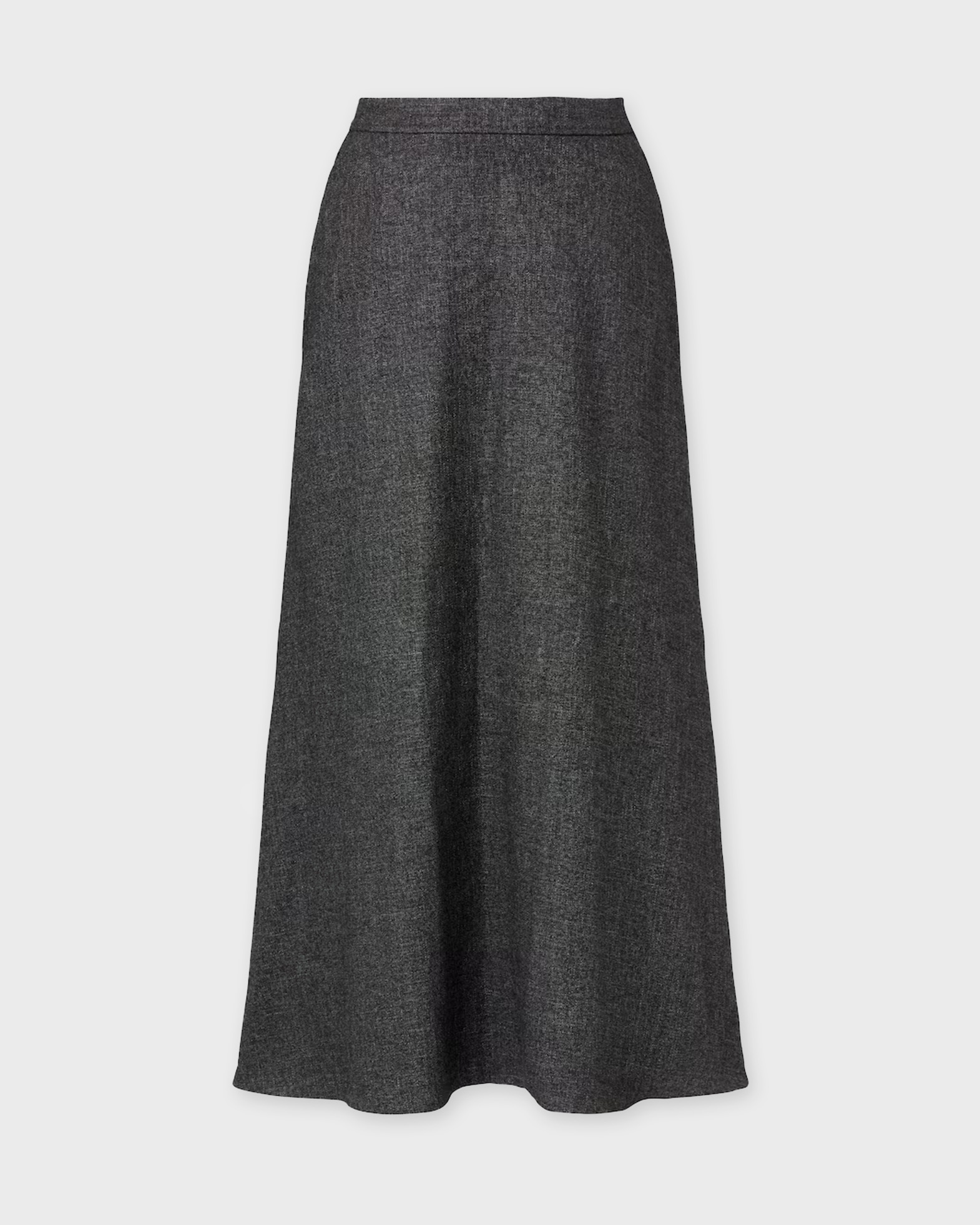Vince Women's Grey Skirt Italian Jaspé Us 8 (Eur 40)