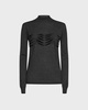 Jil Sander Genser LS MN Jumper Anthracite IT 42 (EUR 38)