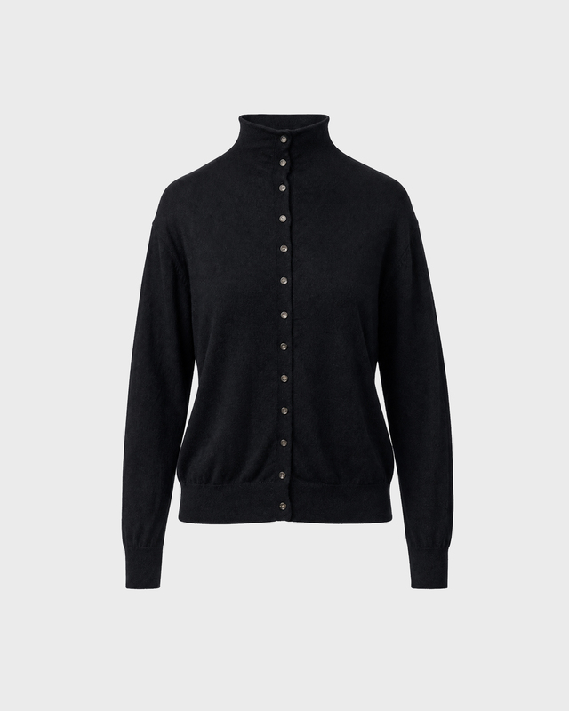 Wakakuu Icons Cardigan Willa Merino Wool Black XL