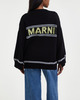 Marni Kofta Logo Cotton Svart IT 38 (EUR 32)