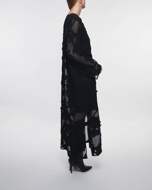 Rodebjer Dress Capri Applique Black L