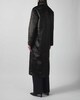 Malina Frakke Phoebe Faux Pony Hair Long Black 36