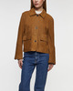 Wakakuu Icons Jacket Coco Suede Brun S