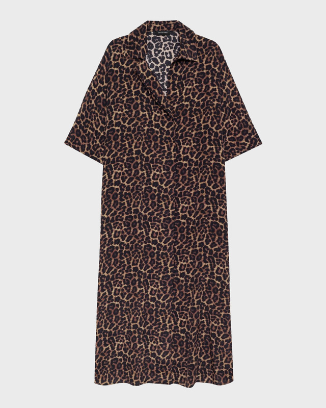 ANINE BING Klänning Julia Leopard Leopard S