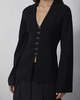 Wakakuu Icons Cardigan Milano Knit Cardigan Black XS