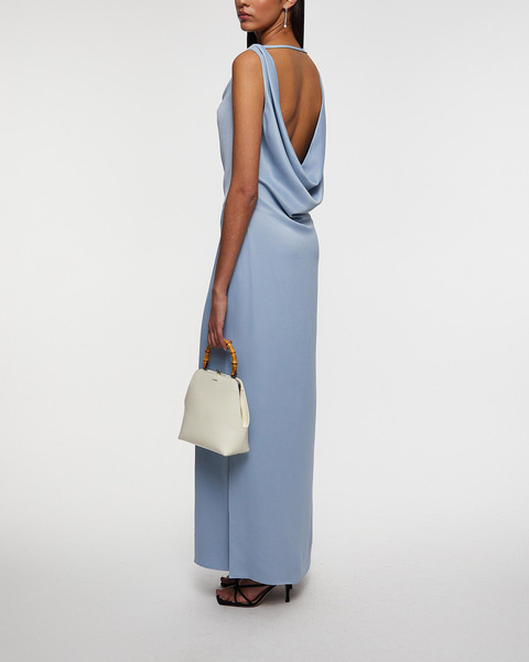 Dress Waterfall Maxi  Blue 2