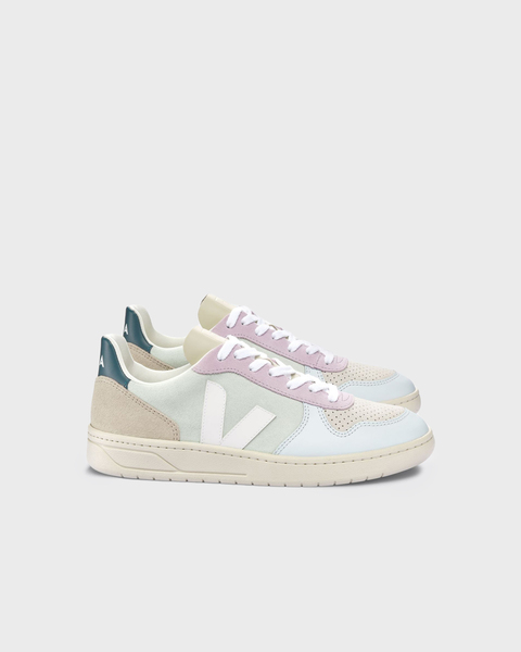 Sneakers V-10 Suede Jade Multicolor 1