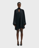 Malina Miniklänning Norea Lace Hem Satin Mini Black 36