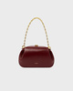 Yuzefi Bag Oyster Clutch Mini  Bordeaux ONESIZE
